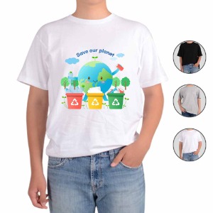 아토가토 지구를 지켜줘 NO.5 티셔츠 반팔라운드티/반팔오버핏/맨투맨/후드i20210439